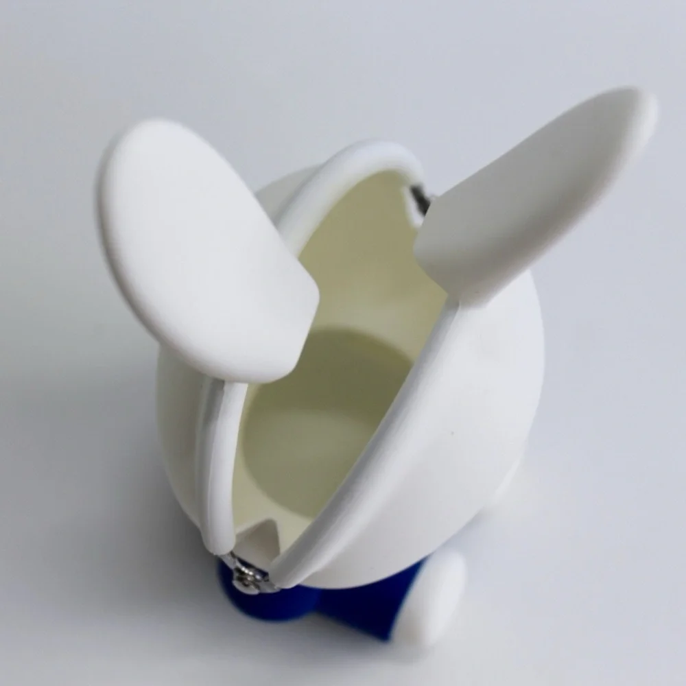 Miffy in Blue Floral Dress 3D Pochi Miffy Shape Silicone Pouch NEW